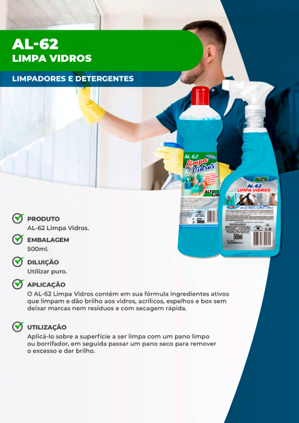 AL-62 Limpa Vidros.